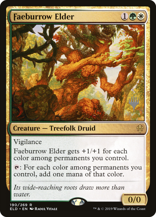 Faeburrow Elder (190) (Promo Pack) - Foil