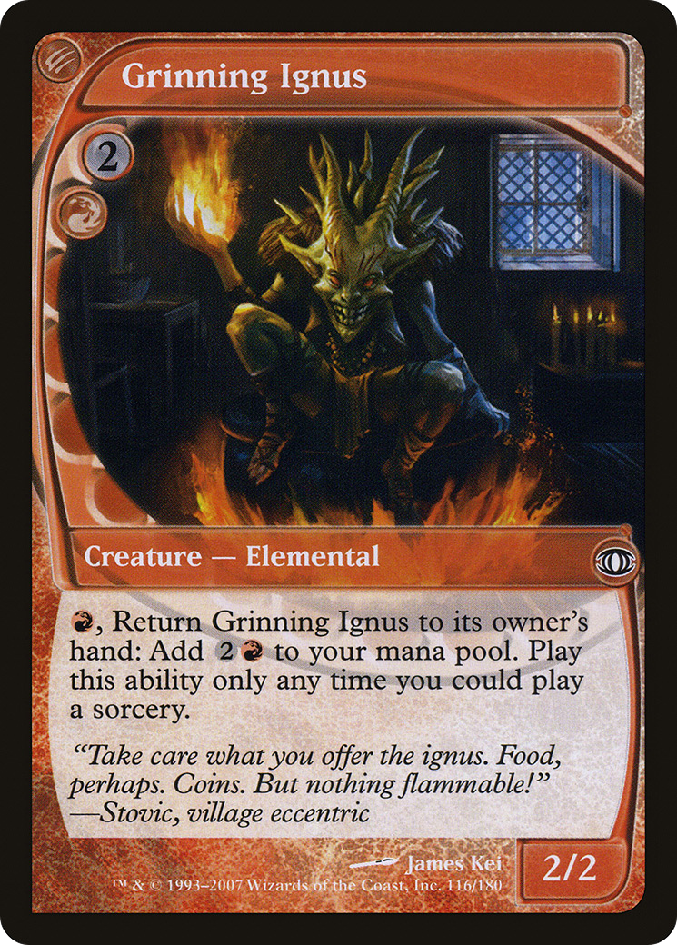 Grinning Ignus - Foil
