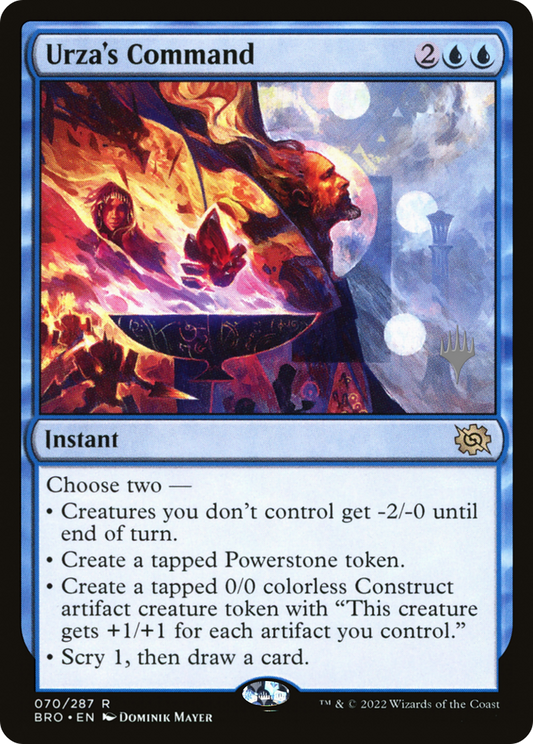Urza's Command (070) (Promo Pack)