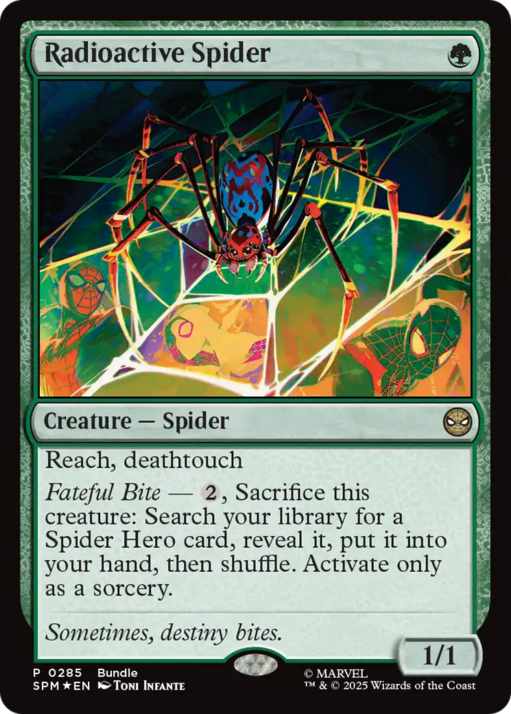 Radioactive Spider (0285) (Bundle) - Foil