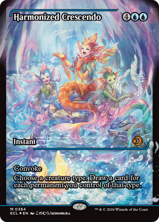Harmonized Crescendo (0384) (Showcase) (ECL) - Foil