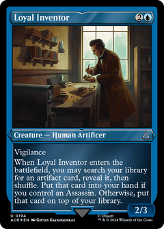 Loyal Inventor (0194) - Foil Etched