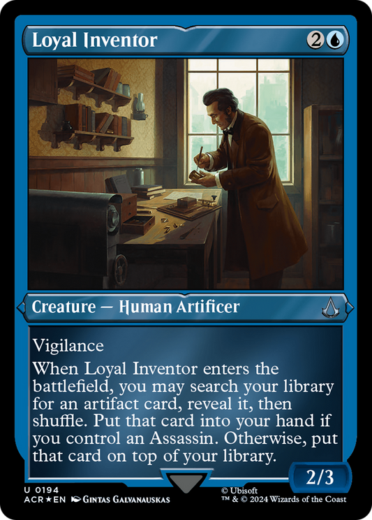 Loyal Inventor (0194) - Foil Etched