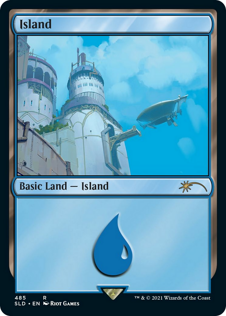 Island (485) - Foil