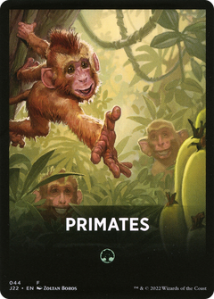 Primates Theme Card