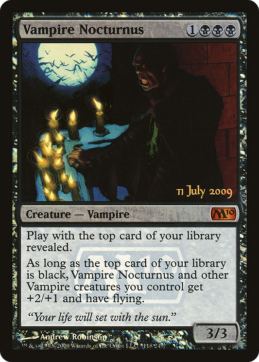 Vampire Nocturnus (118) (Prerelease) - Foil