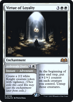 Virtue of Loyalty // Ardenvale Fealty (0038) (Prerelease) - Foil