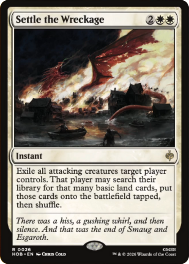 Settle the Wreckage (HOB)