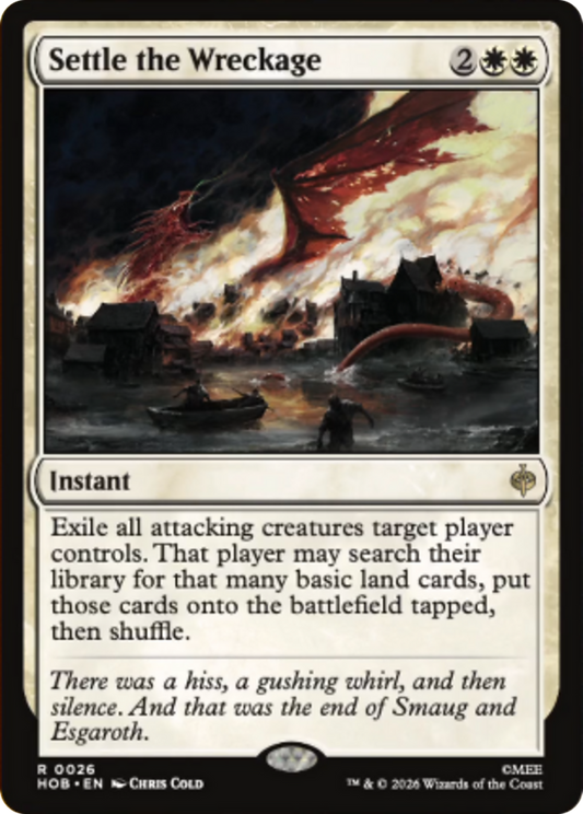 Settle the Wreckage (HOB)