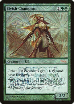 Elvish Champion - Foil JSS Promo