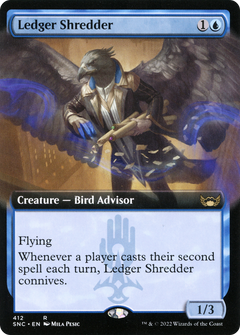 Ledger Shredder (412) (Extended Art) - Foil