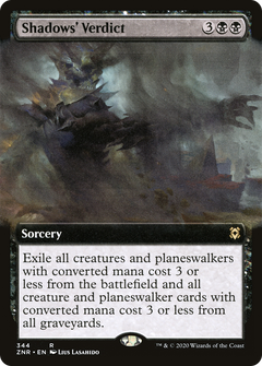 Shadows' Verdict (344) (Extended Art) - Foil