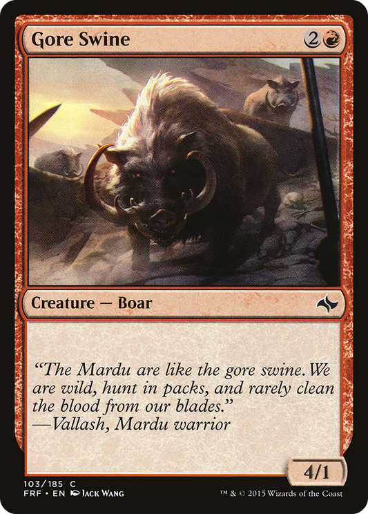 Gore Swine - Foil
