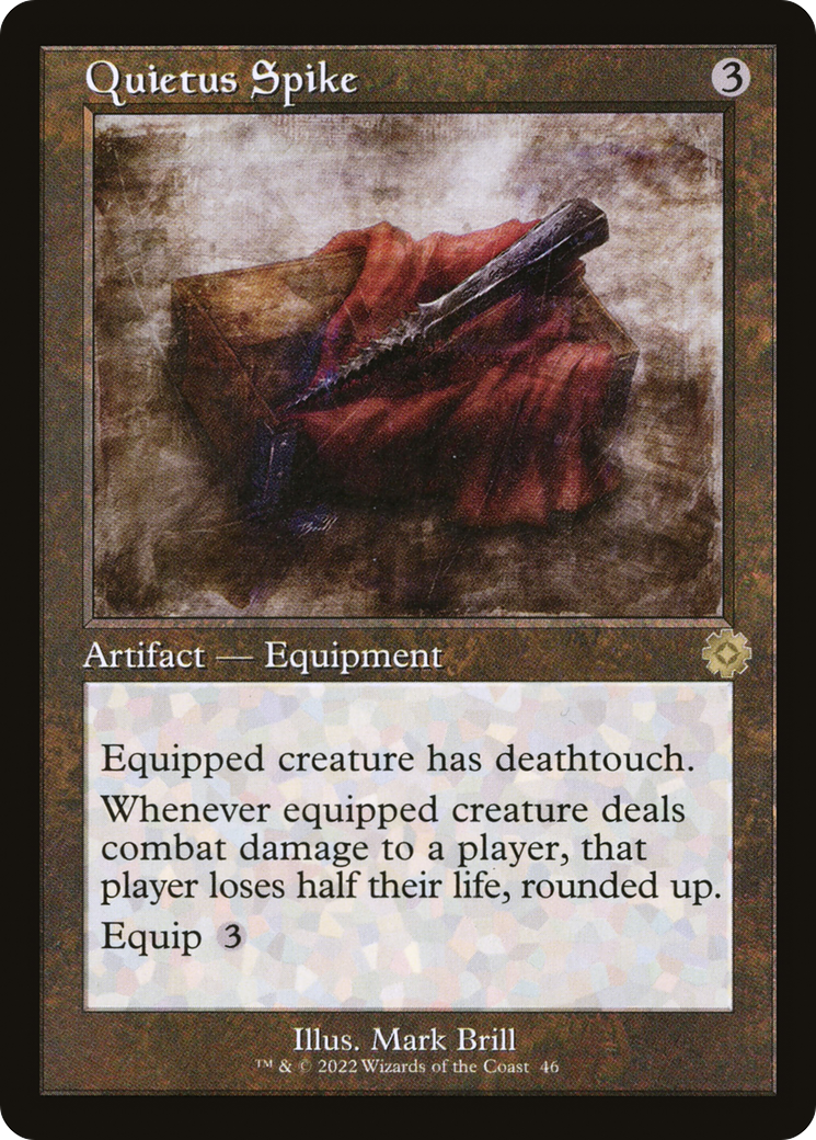 Quietus Spike (046) (Retro Frame)