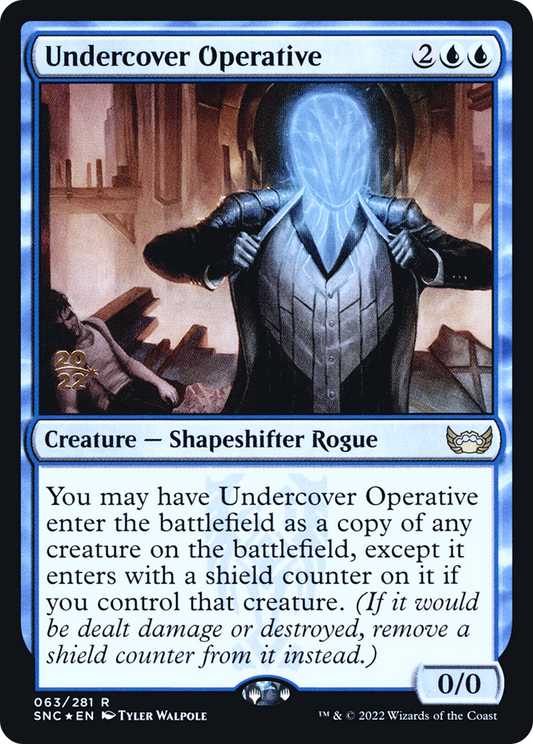 Undercover Operative (063) (Prerelease) (PSNC) - Foil