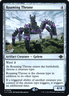 Roaming Throne (0258) (Prerelease) - Foil