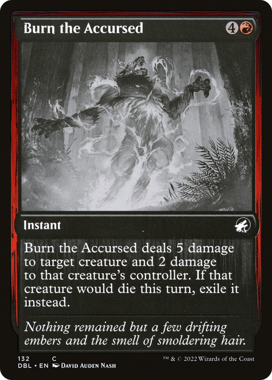 Burn the Accursed - Foil