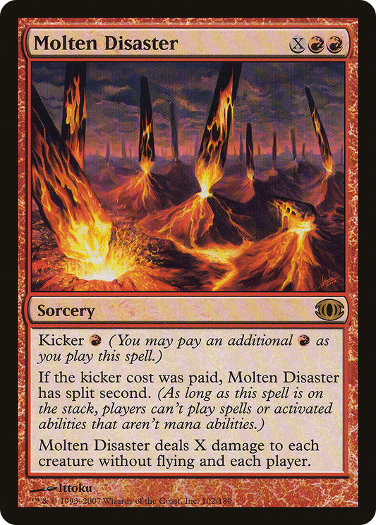 Molten Disaster - Foil