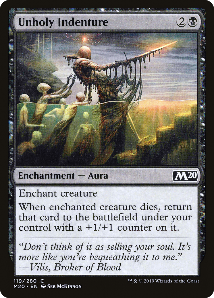 Unholy Indenture - Foil