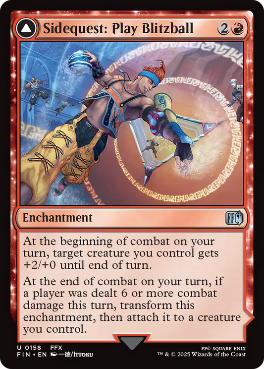 Sidequest: Play Blitzball // World Champion, Celestial Weapon (FIN) - Foil