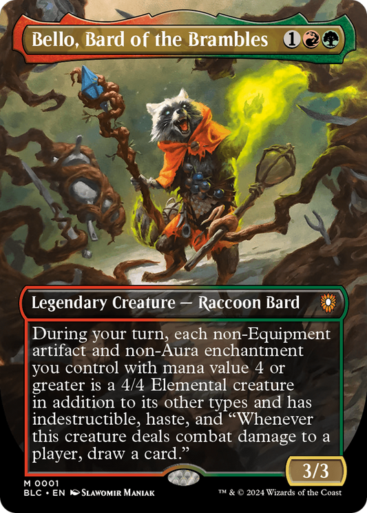 Bello, Bard of the Brambles (0001) (Borderless)