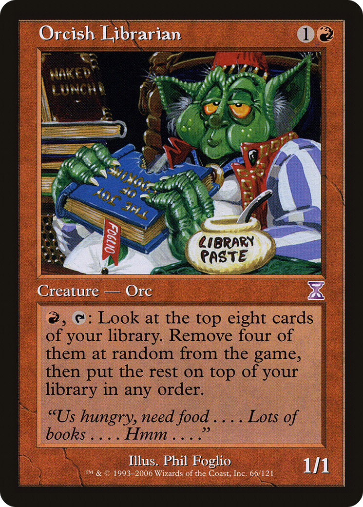 Orcish Librarian - Foil