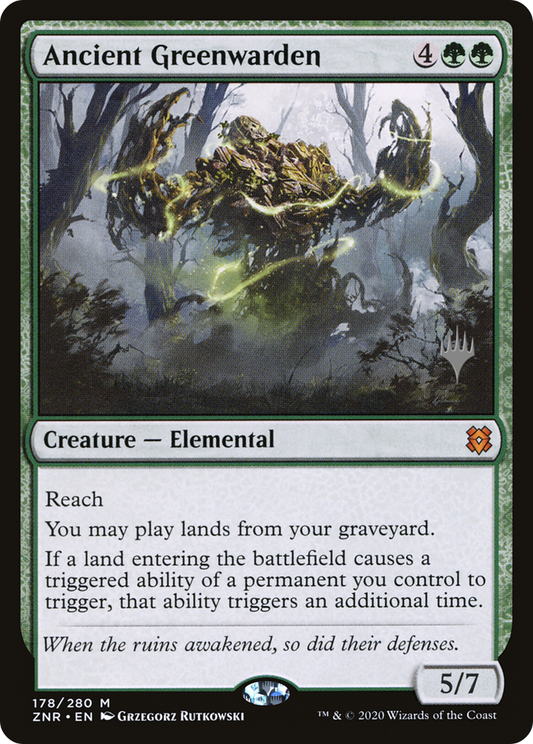 Ancient Greenwarden (178) (Promo Pack)
