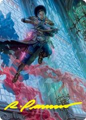 Kaya, Geist Hunter (3/81) Art Card (AVOW) - Gold-Stamped Signature