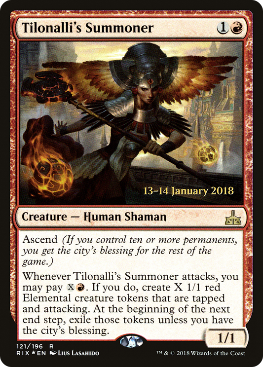 Tilonalli's Summoner (121) (Prerelease) - Foil