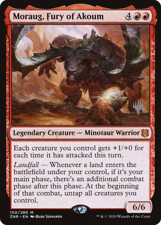 Moraug, Fury of Akoum (150) (Promo Pack) - Foil