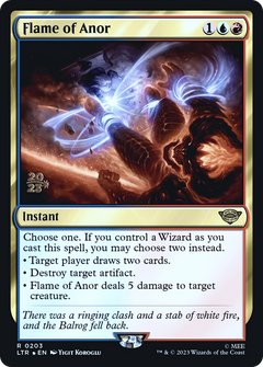 Flame of Anor (0203) (Prerelease) - Foil