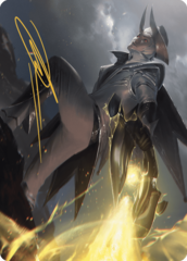 Ruthless Lawbringer (32/54) Art Card (AOTJ) - Gold-Stamped Signature