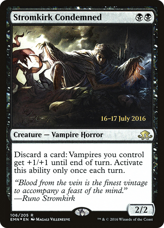 Stromkirk Condemned (106) (Prerelease) - Foil