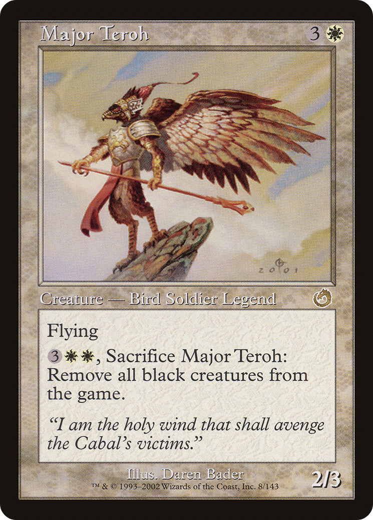 Major Teroh - Foil