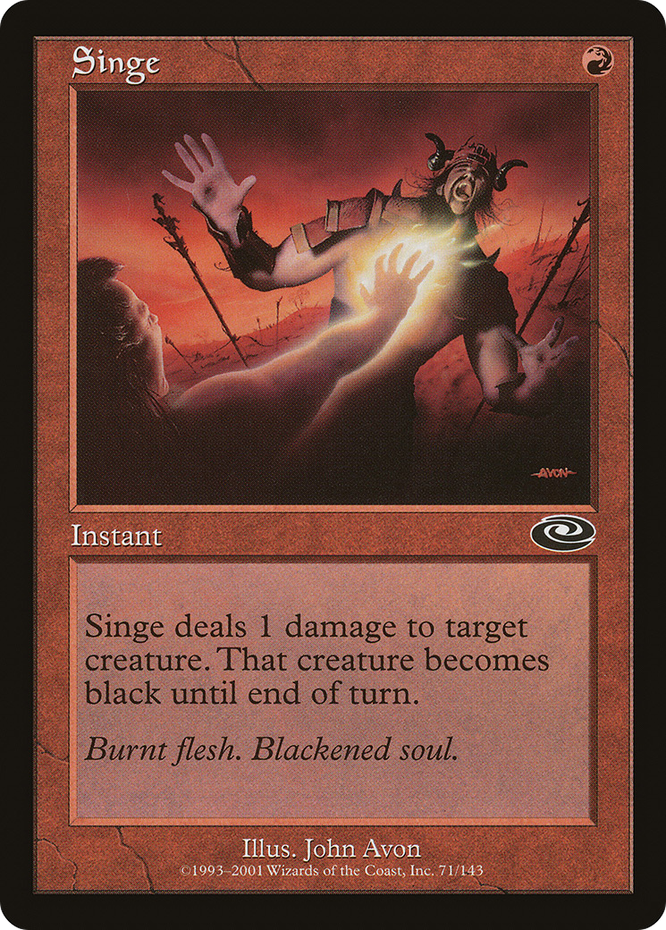 Singe - Foil