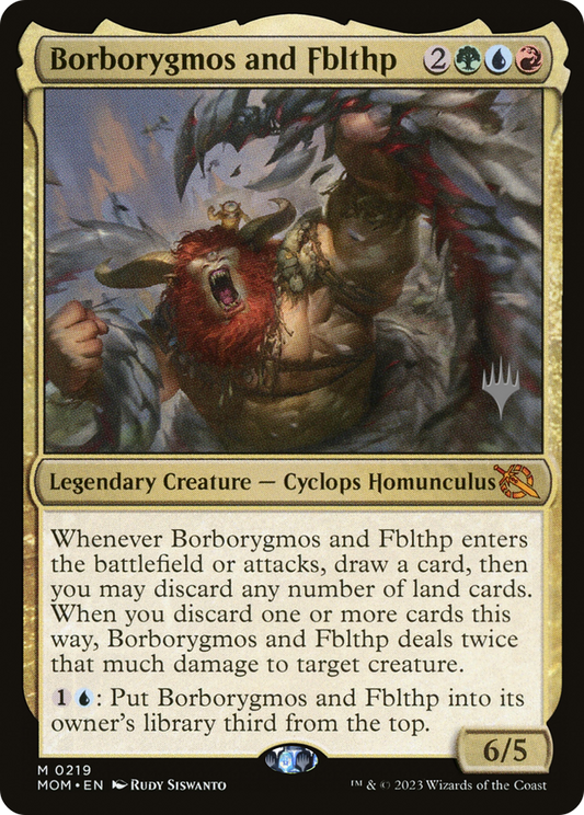 Borborygmos and Fblthp (0219) (Promo Pack)