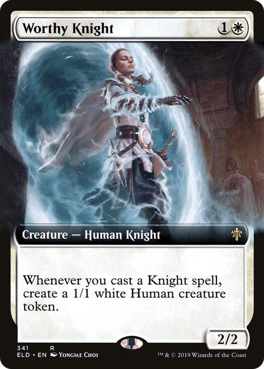 Worthy Knight (341) (Extended Art)