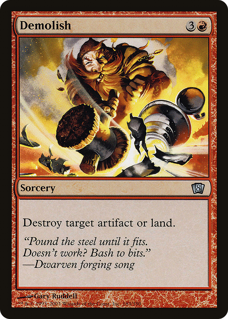 Demolish - Foil
