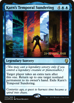 Karn's Temporal Sundering (055) (Prerelease) - Foil