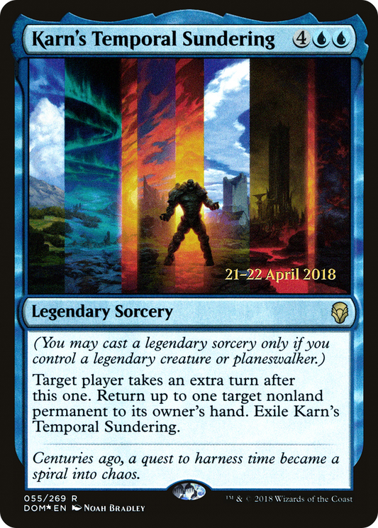 Karn's Temporal Sundering (055) (Prerelease) - Foil