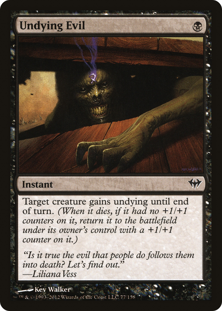 Undying Evil - Foil