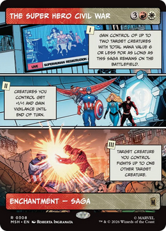 The Super Hero Civil War (0308) (Borderless) (MSH)