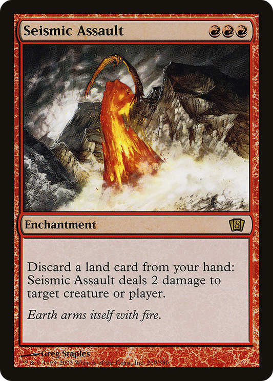 Seismic Assault - Foil