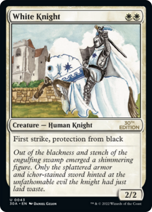 White Knight (Modern Frame)