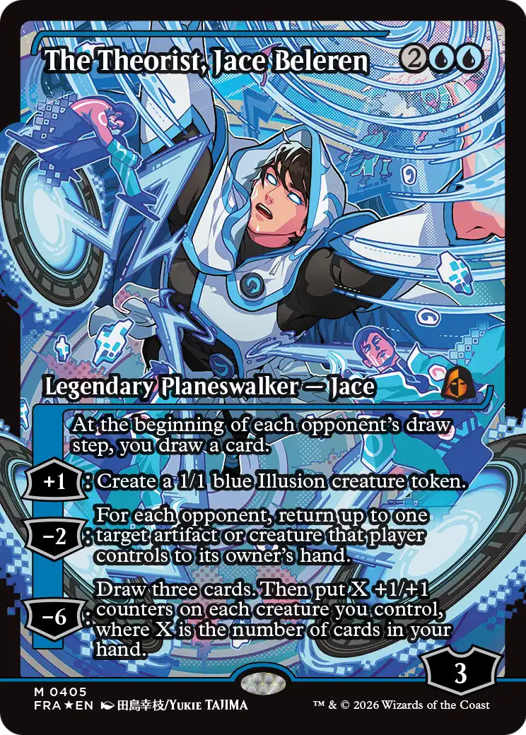 The Theorist, Jace Beleren (0405) (Showcase) (FRA) - Foil