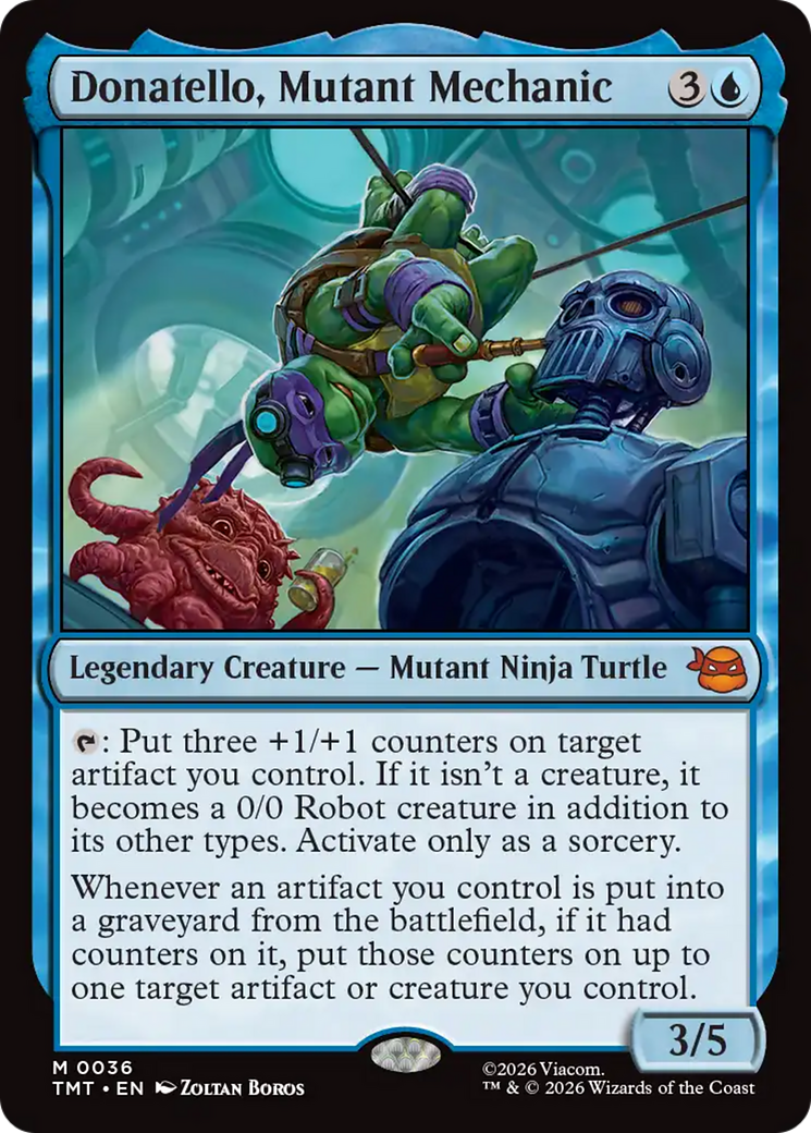 Donatello, Mutant Mechanic (TMT) - Foil