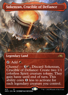 Sokenzan, Crucible of Defiance (415) (Borderless) - Foil