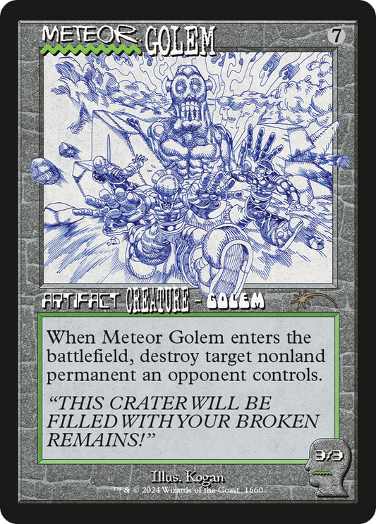 Meteor Golem (1660) (Showcase)
