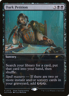 Dark Petition (0019) (Store Championship) - Foil