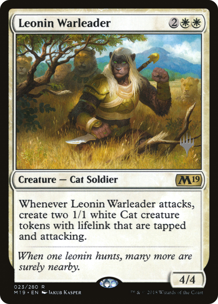 Leonin Warleader (023) (Promo Pack)